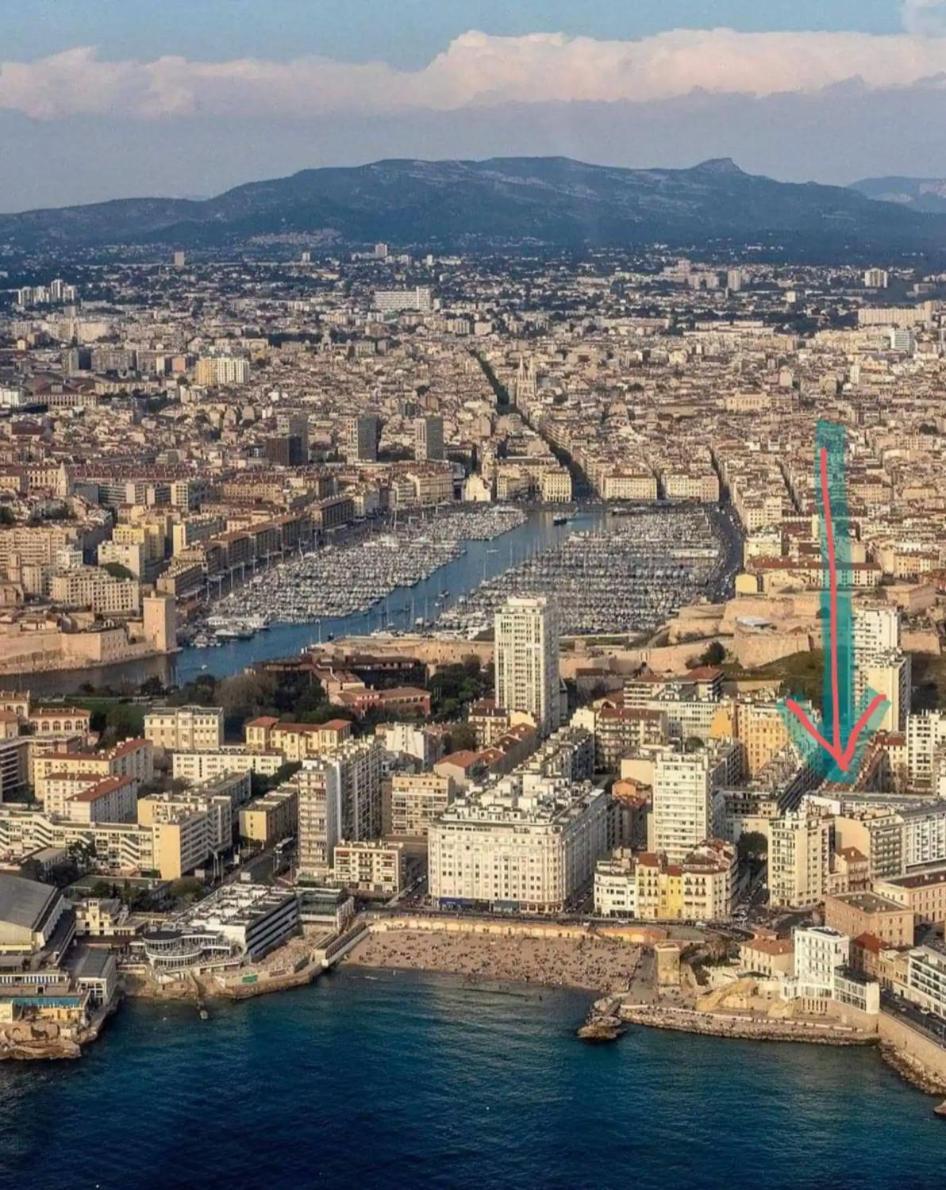 Pasteur - Bel Appartement Familial Pharo -Plage Des Catalans Marseilles Buitenkant foto